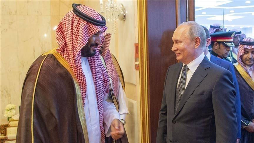 اتصال بين بوتين وبن سلمان بشأن 