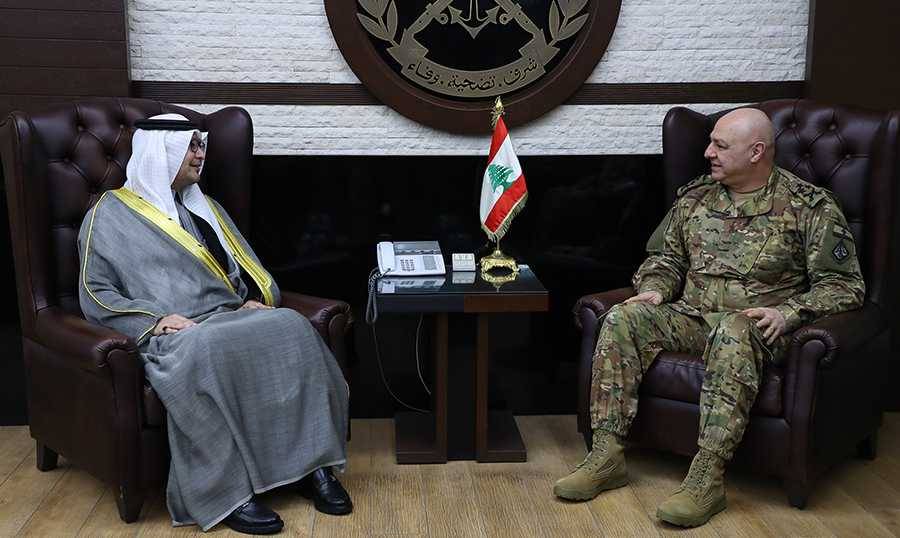قائد الجيش يلتقي السفير السعودي