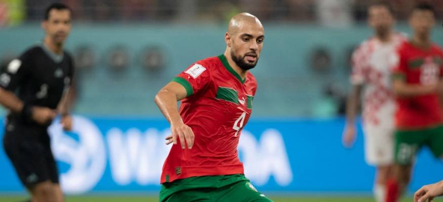 الدولي المغربي أمرابط.. أولوية برشلونة في الصيف القادم