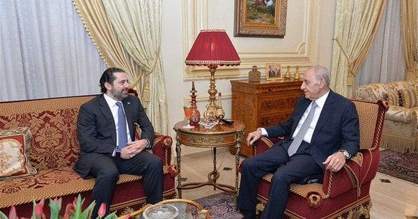 بري استقبل في مقر الرئاسة الثانية في عين التينة الرئيس سعد الحريري واستبقاه على مائدة الغداء