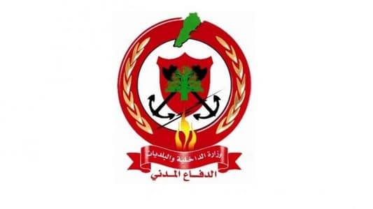 مهمّات الدفاع المدني خلال 24 ساعة