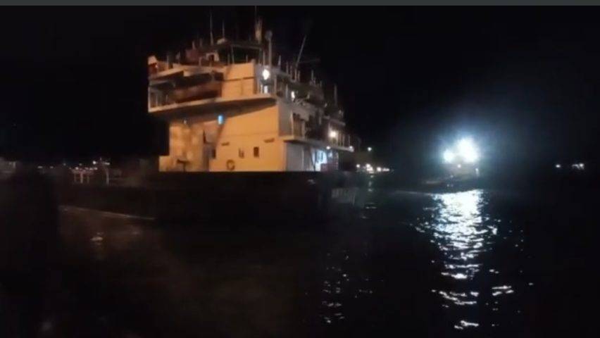 اليمن :العينات من باخرة