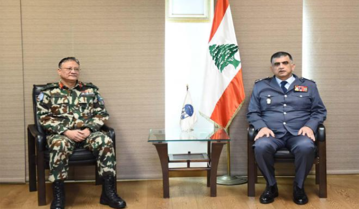 عثمان يستقبل قائد قوّات الأمم المتّحدة لمراقبة فضّ الإشتباك بسوريا