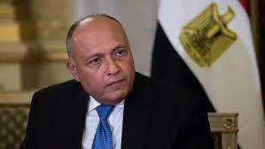 وصول وزير الخارجية المصري سامح شكري إلى دمشق
