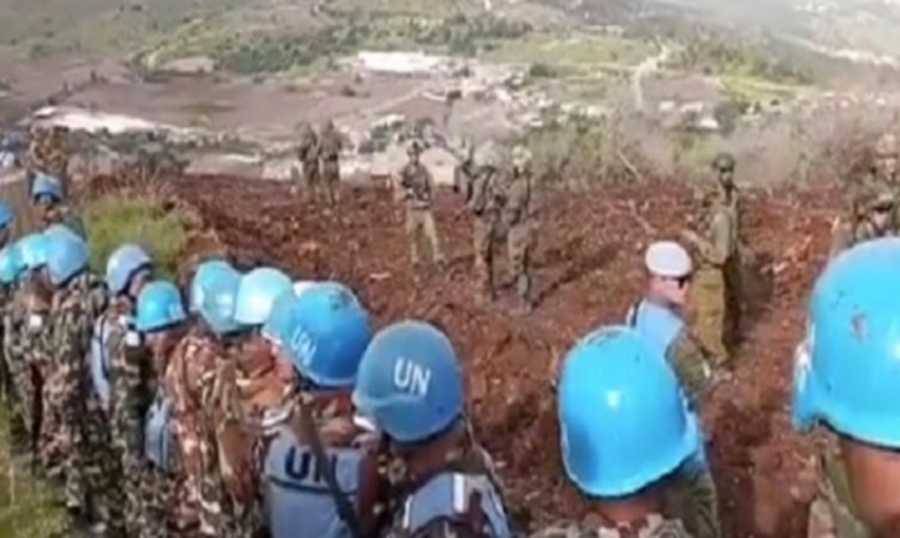توتر عند حدود حولا الجنوبية بين مدنيين والجيش الاسرائيلي ‏