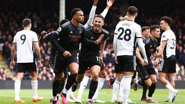 أرسنال يكتسح فولهام ويقترب أكثر من 