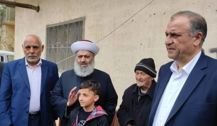 سليمان وزكريا يعزيان بعوض في تلمعيان العكارية