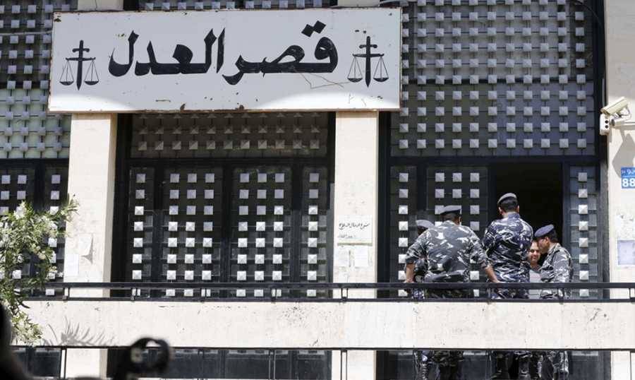 انتشار أمني كثيف في محيط قصر العدل تزامنا مع جلسة استجواب سلامة