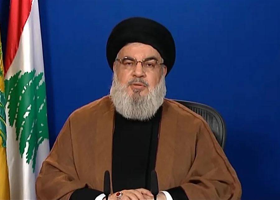 نصرالله عن الإتفاق السعودي الإيراني: تطور مهم من الممكن ‏أن يفتح آفاقا في كل المنطقة ‏