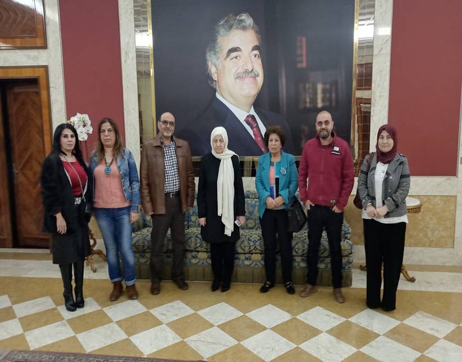 بهية الحريري تلتقي الهيئة الإدارية الجديدة لـ