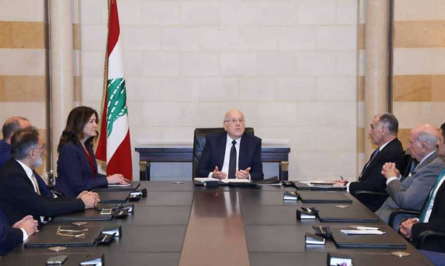 ميقاتي استقبل وفد 
