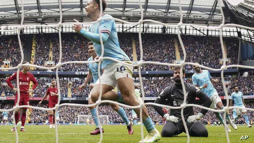 بدون هالاند.. مانشستر سيتي يكتسح ليفربول برباعية