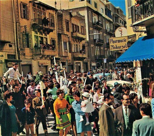 بالصورة... الشعنينة بالستينات في بيروت