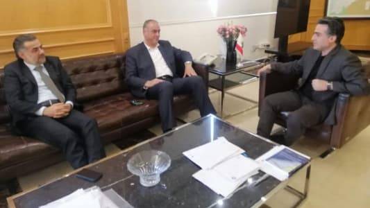 حمية يبحث في التطوّرات المحلية مع زواره