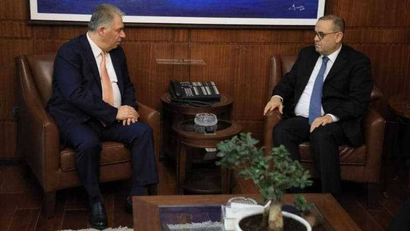 الأوضاع العامة بين البيسري وسفير فلسطين