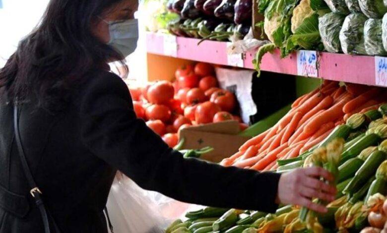 أسعار الخضار والفاكهة الى انخفاض
