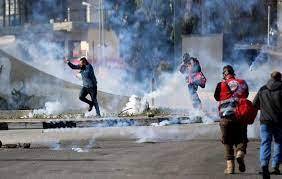 إعلام فلسطيني: إندلاع مواجهات بين فلسطينيين والجيش الإسرائيلي جنوبي نابلس