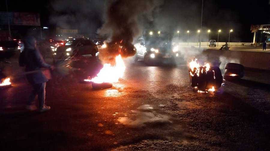 توتر في خلدة... قطع الاوتوستراد إطلاق نار ورشق بالحجارة