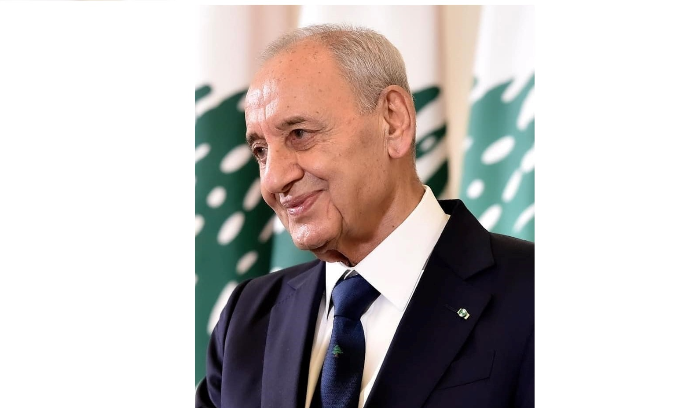 بري يتلقى برقية تهنئة من الرئيس المصري
