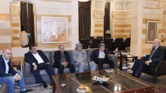 ميقاتي يلتقي طليس وأبو شقرا... وهذا ما تم بحثه