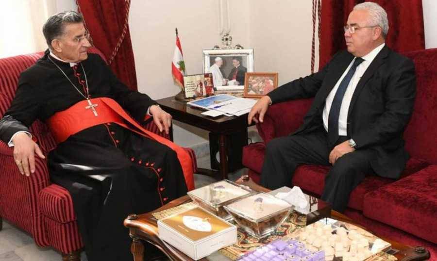 غسان سكاف من بكركي :هناك بصيص امل في الوصول الى انتخاب رئيس للجمهورية