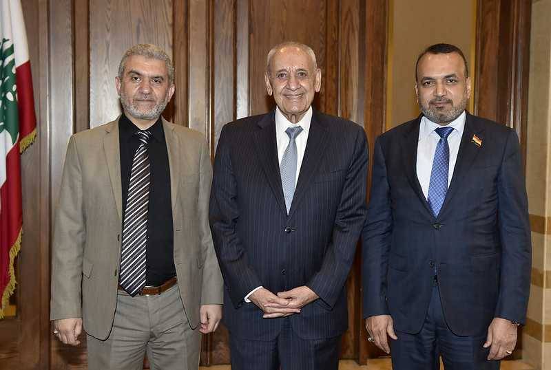 وزير العمل العراقي من عين التينة: سنبقى داعمين للبنان