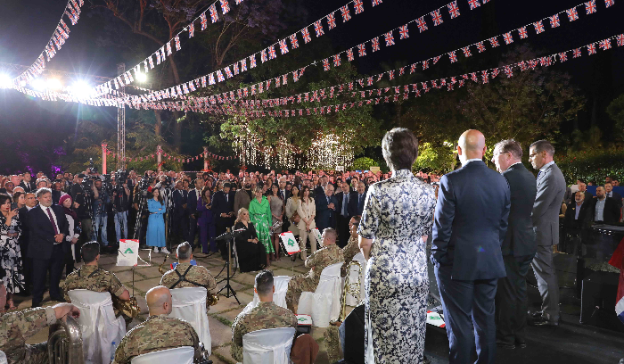 السفارة البريطانية في لبنان تحتفل بتتويج الملك تشارلز الثالث