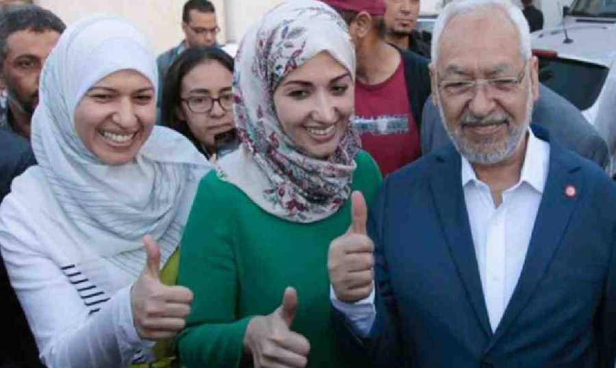 تفتيش منزل ابنة الغنوشي.. وضبط وثائق مهمة