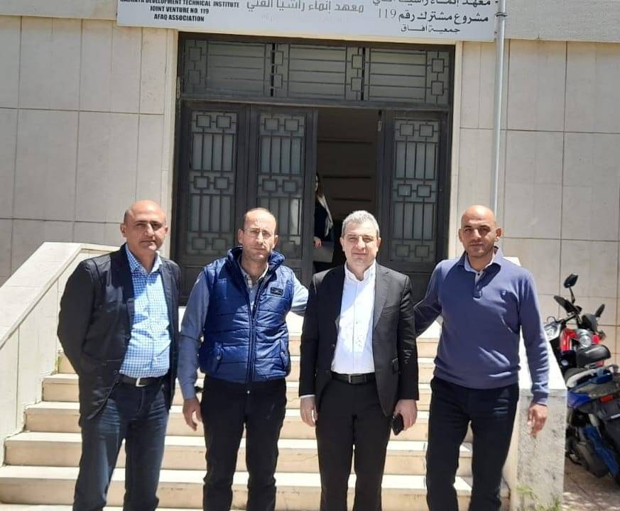 ابو فاعور زار مجمع كمال جنبلاط التربوي في راشيا