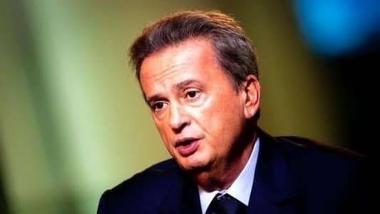 سلامة: إذا صدر أي حكم بحقي سأتنحى وأنصح القضاء بالبدء بالسياسيين وليس بحاكم المصرف المركزي