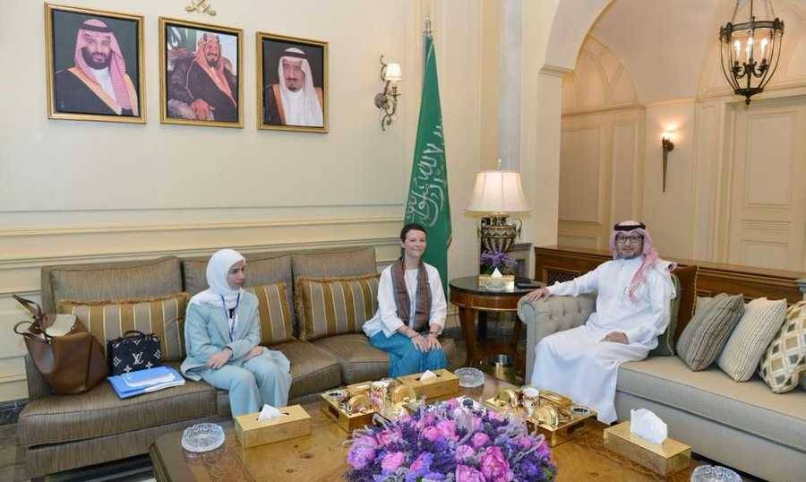 بخاري يلتقي رئيسة مكتب الأمم المتحدة لتنسيق الشؤون الإنسانية في لبنان