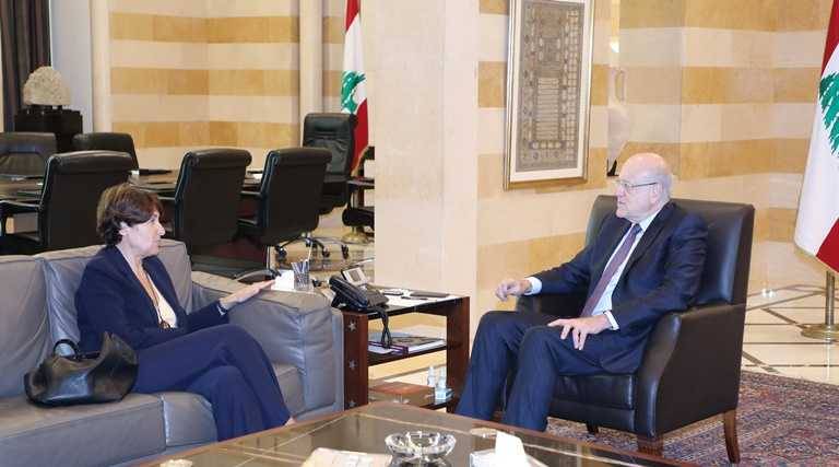 ميقاتي يلتقي غريو ويبحث وموسى اكتظاظ السجون