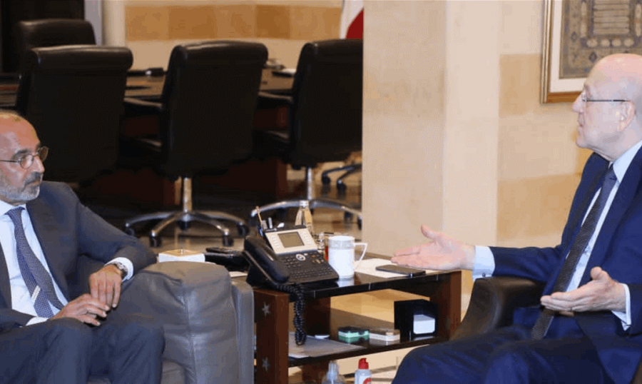 لقاء بين ميقاتي والمنسق المقيم للأمم المتحدة في لبنان.. هذا تم بحثه