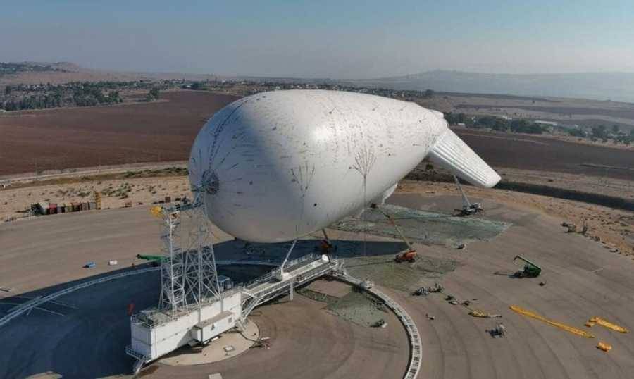 إسرائيل تستخدم منطاداً لمراقبة أعماق لبنان وسوريا وإيران!
