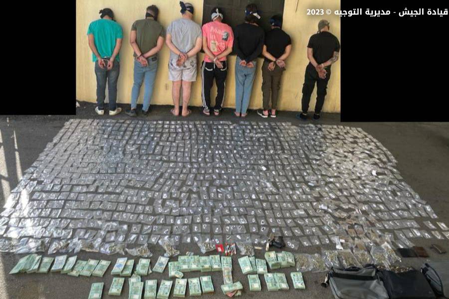دهم وتوقيف مطلوبين في منطقة صحراء الشويفات