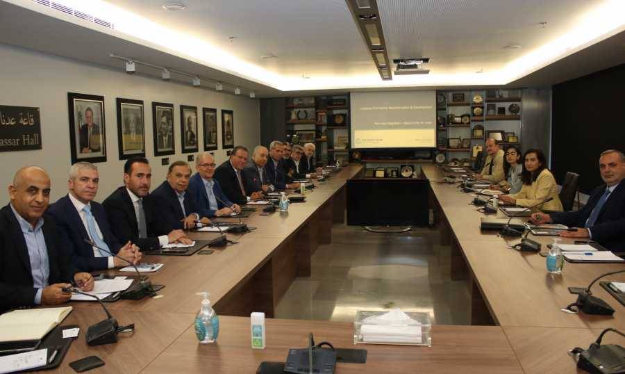 الهيئات الاقتصادية تعرض مع البنك الدولي تطوير الموانئ