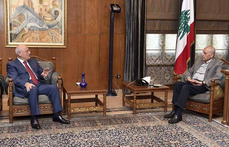 بري يعرض الأوضاع مع العريضي