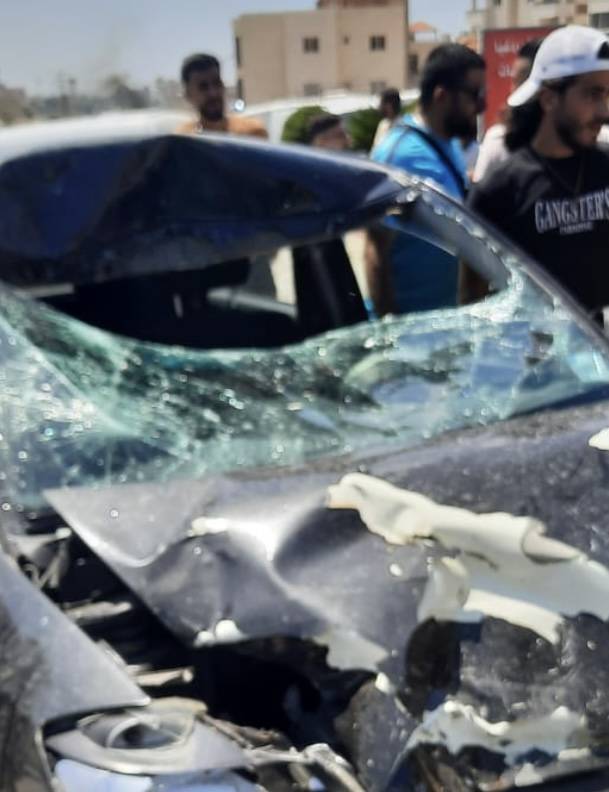جريحان في حادث سير