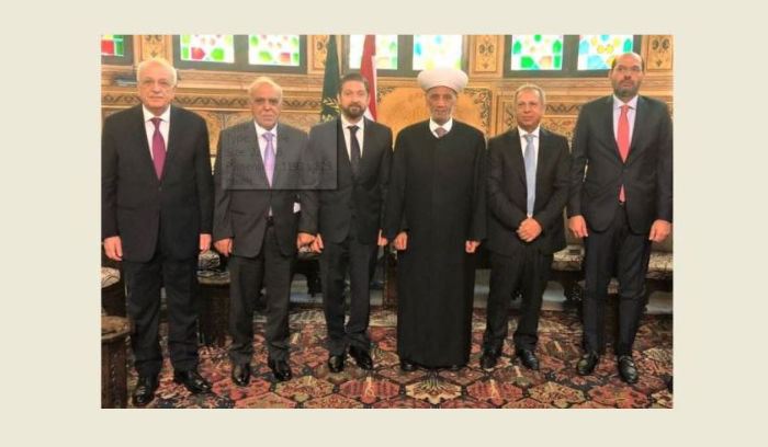 دريان يستقبل تكتل 