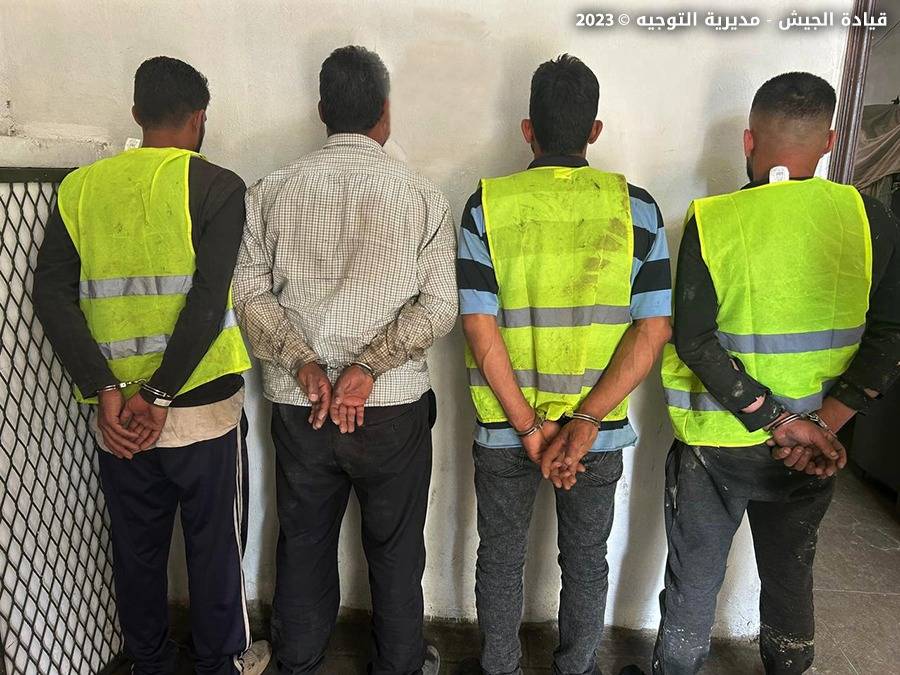 توقيف أفراد عصابة سرقة كابلات كهربائية