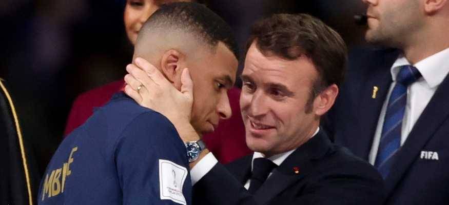 ماكرون: سأضغط على مبابي للبقاء مع باريس سان جيرمان