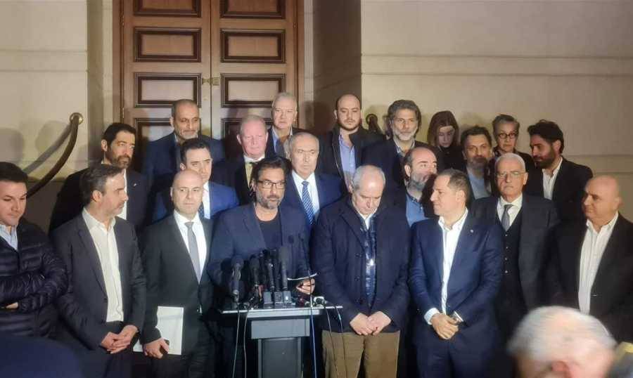 نواب المعارضة: نؤكّد استمرارنا في دعوة الجميع إلى التلاقي على ترشيح ازعور