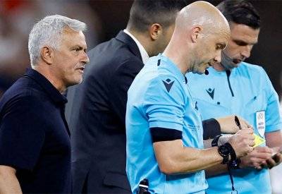 اليويفا يعلن عقوبة مورينيو بعد واقعة 