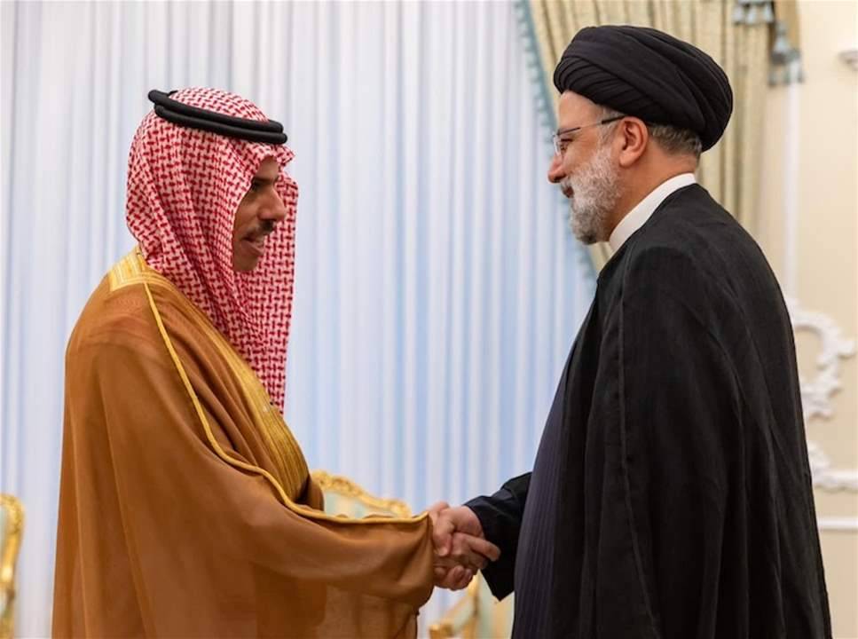رئيسي استقبل وزير الخارجية السعودي وبحثا في المستجدات الاقليمية والدولية