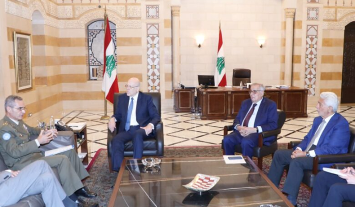 ميقاتي التقى لازارو