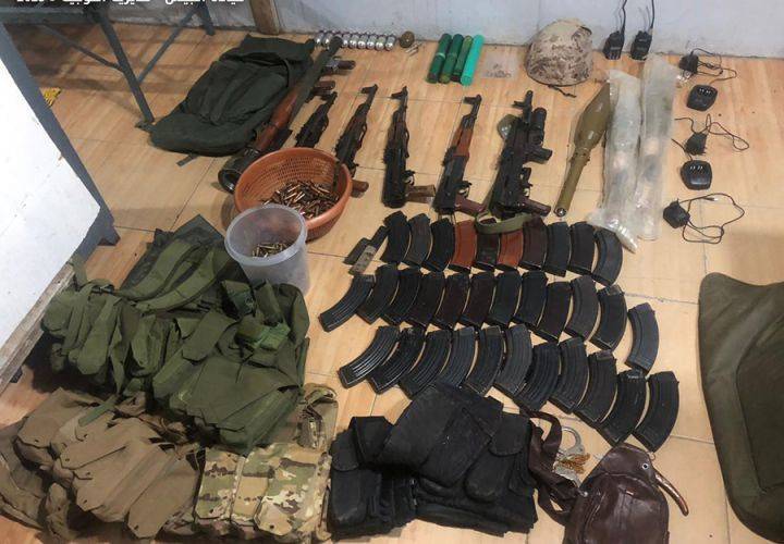 دهم وتوقيف مطلوبين في الشراونة.. وهذا ما تم ضبطه