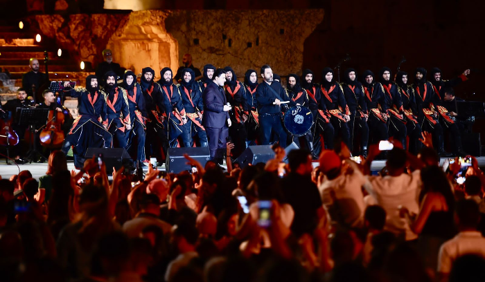 ملحم زين يضيئ ليالي مهرجان بعلبك