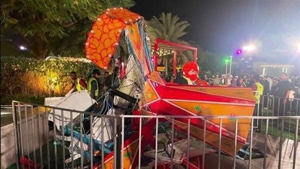 إصابة 9 أشخاص داخل مدينة ملاهي في مصر