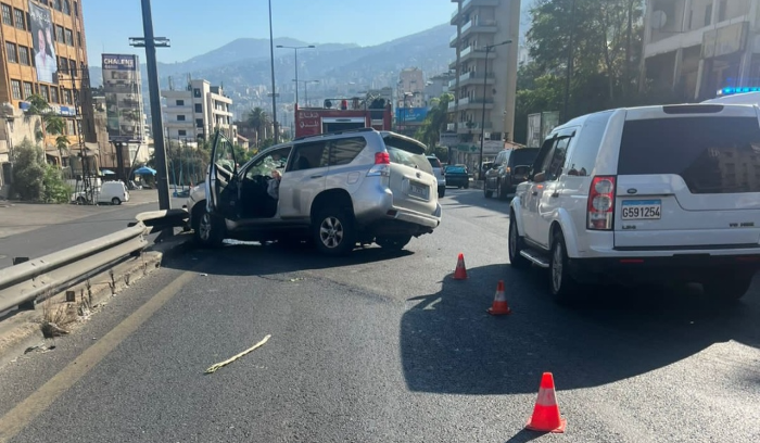 ‏أربعة جرحى جراء حادث سير على اوتوستراد جونية