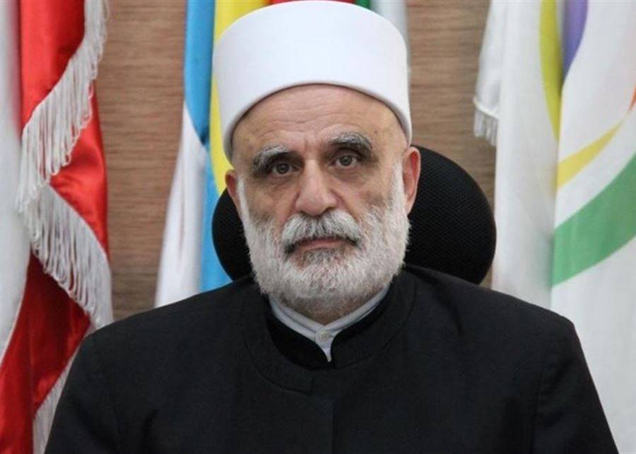 شيخ العقل: على المغتربين دعم صمود وطنهم مع وطنهم في مواجهة التحديّات